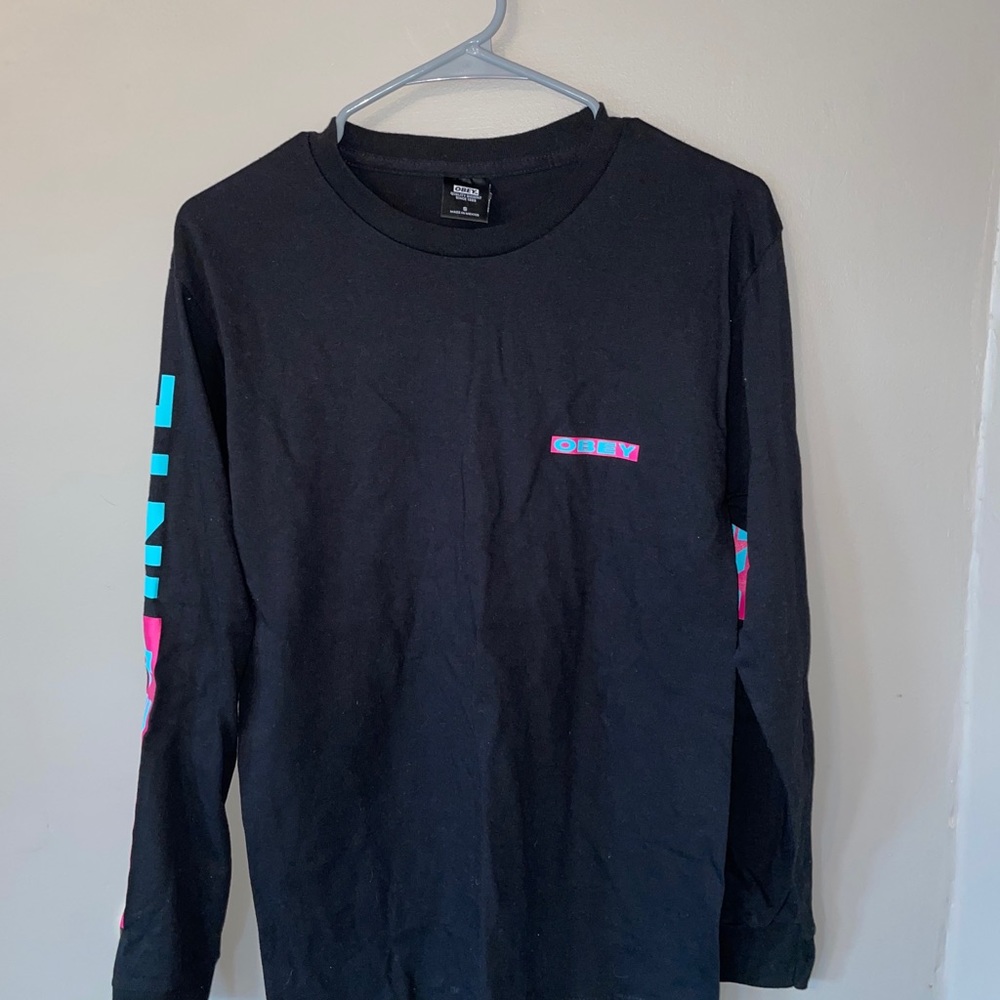 Obey long sleeve T shirt